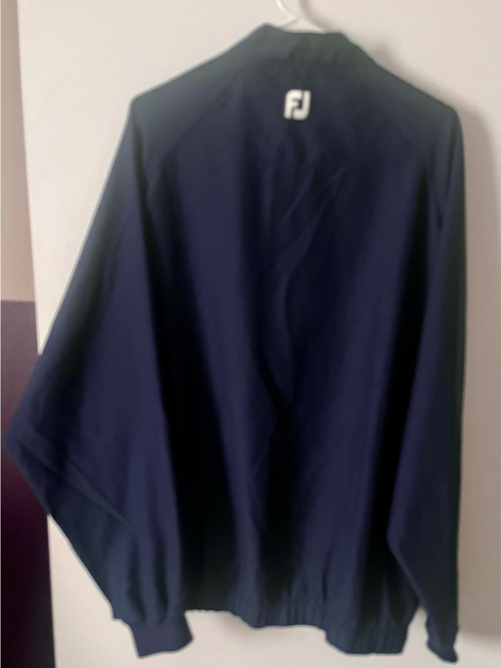 FootJoy Navy Pullover Performance Jacket - Picture 2 of 3